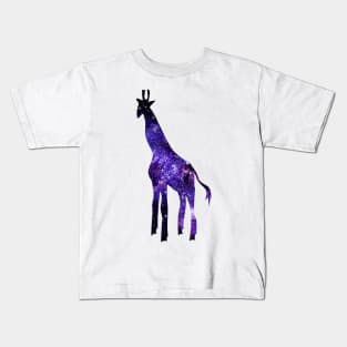 Starry Giraffe Kids T-Shirt